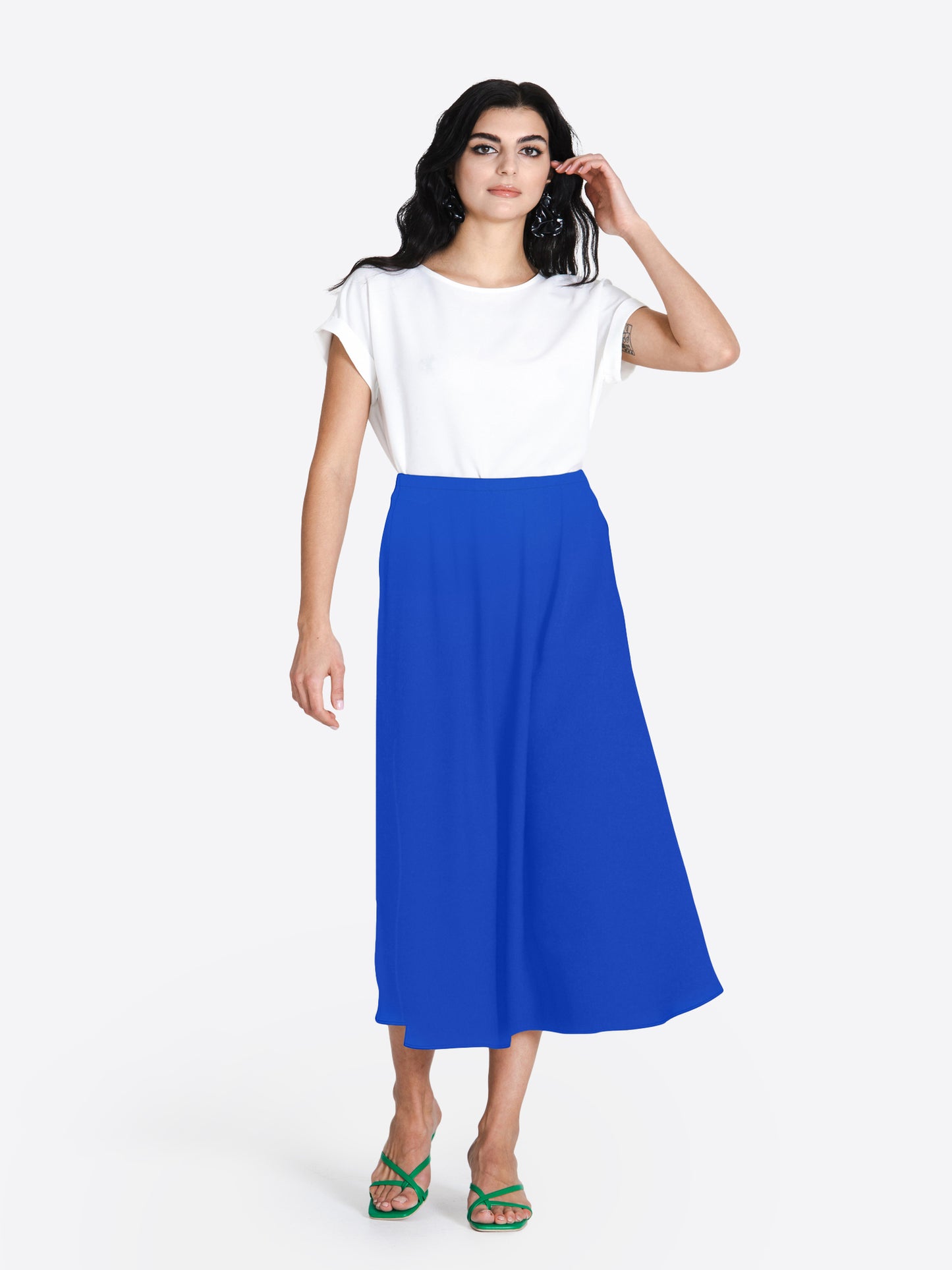 Recycled Skirt Fancy Long