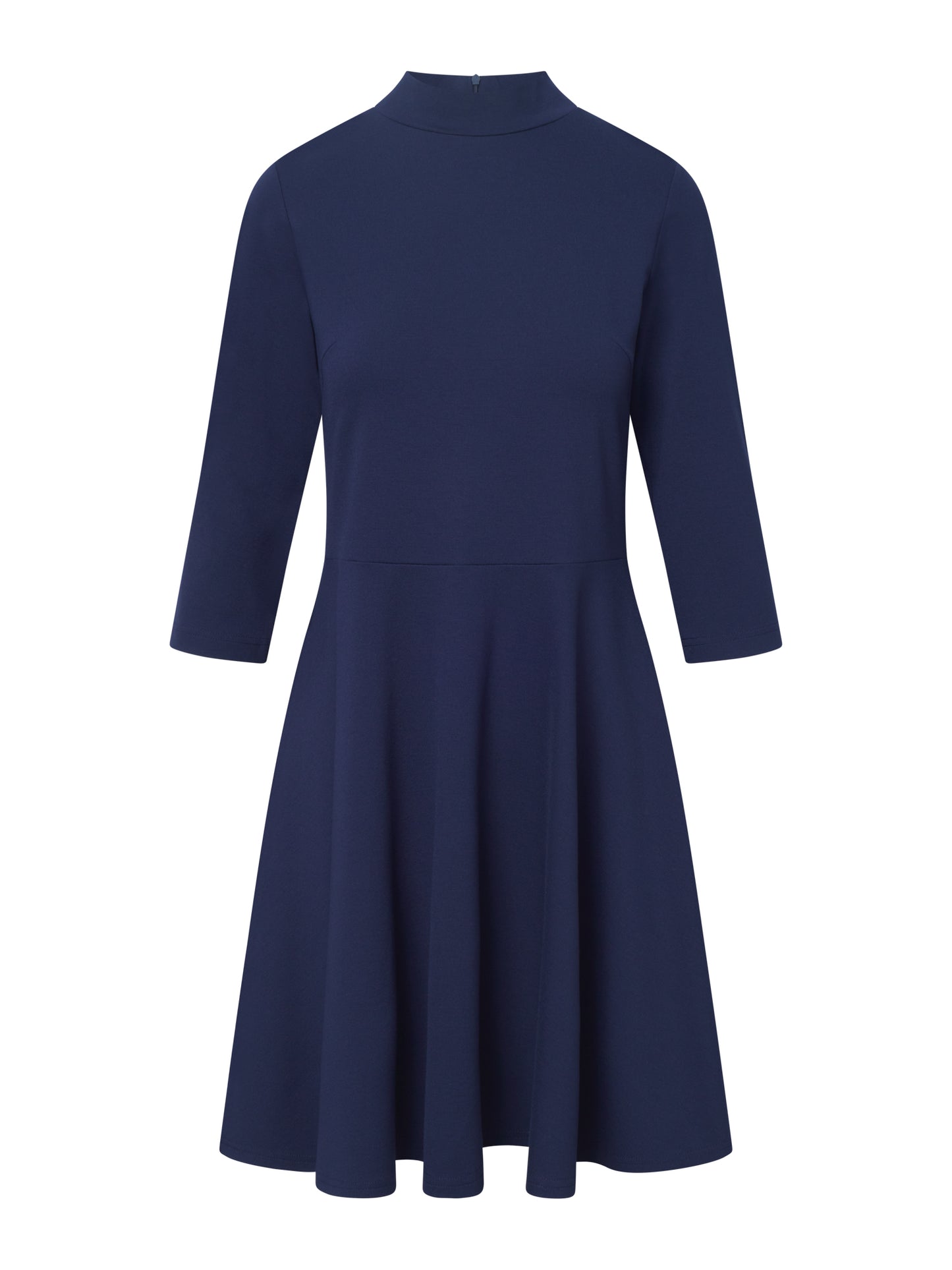 Punta Dress Mock Neck