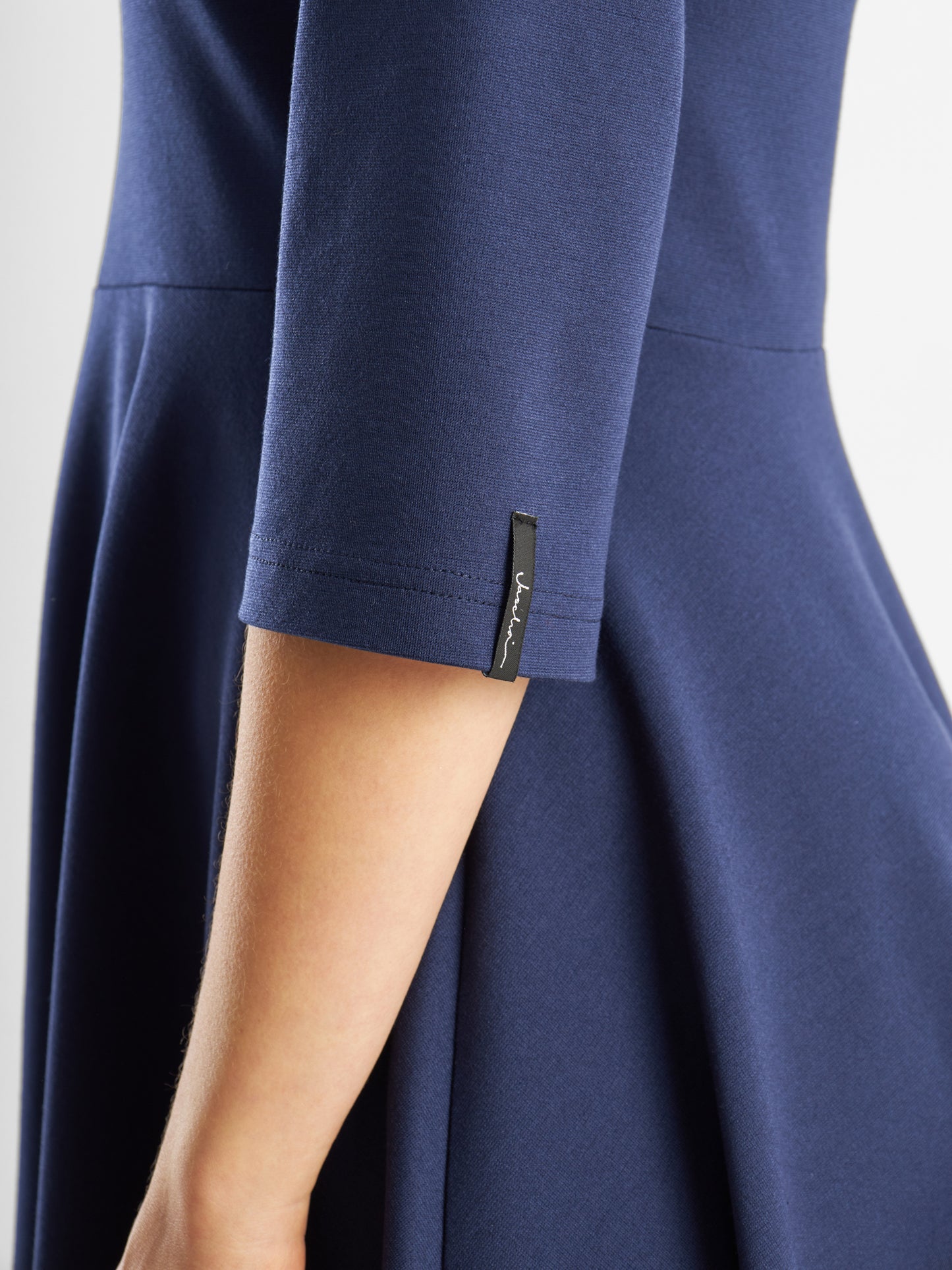 Punta Dress Mock Neck